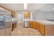 Bright kitchen features wood cabinets, stainless steel appliances, and modern fixtures at 412 Hainesworth Dr, Charleston, SC 29414