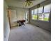 A bedroom that features neutral wall color and carpet with two windows for lots of natural light at 422 Academy Rd, Walterboro, SC 29488