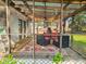 Relaxing screened porch with outdoor furniture, perfect for entertaining at 422 Academy Rd, Walterboro, SC 29488