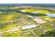 Expansive equestrian property with multiple riding arenas, paddocks, and a large stable, set against a scenic natural backdrop at 4343 Ten Shillings Way, Ravenel, SC 29470