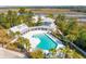 Community pool offers a beautiful oasis for relaxation and recreation at 4343 Ten Shillings Way, Ravenel, SC 29470