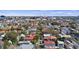 A captivating cityscape showcasing classic Charleston homes nestled amid lush greenery, highlighted by a distant bridge backdrop at 45 Bogard St, Charleston, SC 29403
