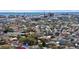 Expansive view of Charleston's historic district, showcasing a mix of residential buildings and iconic church steeples against the sky at 45 Bogard St, Charleston, SC 29403