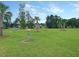 Disc golf course on lush green grass, featuring palm trees and baskets, inviting outdoor recreation and community fun at 543 Wayton Cir, Moncks Corner, SC 29461