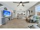 Open-concept living area leads to a bright kitchen, dining area, and comfortable seating at 543 Wayton Cir, Moncks Corner, SC 29461