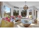 Cozy sitting area with bay window and custom bench seating with lots of natural light at 886 White Point Blvd, Charleston, SC 29412