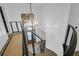 Stylish spiral staircase with sleek metal railings and abundant natural light at 886 White Point Blvd, Charleston, SC 29412