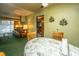 View of the dining area, with a glimpse of the living room at 1024 Locksley Dr, Charleston, SC 29407