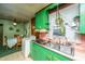 View of the kitchen with stainless steel sink and view of the dining area at 1024 Locksley Dr, Charleston, SC 29407