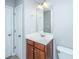 Bathroom features single sink vanity, toilet and doorway at 106 Willet Dr, Summerville, SC 29485
