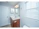 Bathroom with a large mirror, stylish vanity, toilet and bright natural light at 106 Willet Dr, Summerville, SC 29485