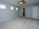 A carpeted bedroom with view to attached bathroom; great for convenient ensuite living at 106 Willet Dr, Summerville, SC 29485