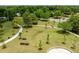 Scenic park view with walking paths, picnic benches, and mature trees creating a tranquil outdoor space at 1195 Marquis Rd, North Charleston, SC 29405