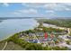 Aerial view of waterfront community showing the complex's location near the water at 130 River Landing Dr # 7309, Charleston, SC 29492