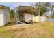 Property features a trailer with a canopy for RV parking adjacent to a storage unit at 1328 Erckmann Dr, Mount Pleasant, SC 29464