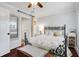 Inviting bedroom featuring natural light, a comfortable bed, and closet access at 1328 Erckmann Dr, Mount Pleasant, SC 29464