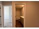 Bathroom with tub/shower combination and wood-look flooring at 210 Blue Haw Dr, Moncks Corner, SC 29461