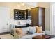 Inviting living space featuring a modern kitchenette, comfortable seating, and stylish decor details at 214 Calhoun St # 5, Charleston, SC 29401