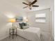 Bright bedroom featuring plush carpeting, a large window, and stylish furnishings at 2362 Parsonage Rd # 17G, Charleston, SC 29414