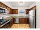 Updated kitchen featuring stainless steel appliances and granite countertops at 2362 Parsonage Rd # 17G, Charleston, SC 29414