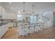 Spacious kitchen with a center island, stainless steel appliances, and ample cabinet space at 2506 Gatewood St, Charleston, SC 29492