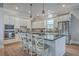 Beautiful kitchen with a large island, granite countertops, and stainless steel appliances at 2506 Gatewood St, Charleston, SC 29492