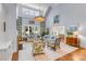 Bright living room with high ceilings, comfortable seating, and stylish decor accents at 309 N Civitas St, Mount Pleasant, SC 29464