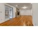 Spacious living room with hardwood floors and brick fireplace at 339 Cabell St, Charleston, SC 29407