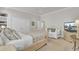 Bedroom featuring queen sized bed and television on bureau at 4000 Cameron Blvd, Isle of Palms, SC 29451