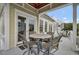 Outdoor dining and seating area has beautiful views and plenty of space for entertaining at 4000 Cameron Blvd, Isle of Palms, SC 29451