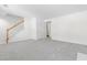 New carpet and fresh paint with stairs leading upstairs. Ready for your design ideas and personal touches at 4850 Habersham Ln, Summerville, SC 29485