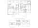 Detailed two-story home floor plan with various room dimensions and layout options at 502 Pontoon Rd, Huger, SC 29450