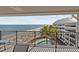 Beachfront balcony views of the pool and ocean at 9002 Palmetto Drive #514 1/13 Share, Isle of Palms, SC 29451