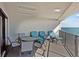 Outdoor seating area with ocean views at 9002 Palmetto Drive #514 1/13 Share, Isle of Palms, SC 29451