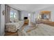 Bedroom with two beds, dresser, wood floors and window at 9002 Palmetto Drive #514 1/13 Share, Isle of Palms, SC 29451