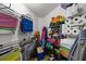 Storage area in the home with plenty of room for chairs, toys and cleaning supplies at 9002 Palmetto Drive #514 1/13 Share, Isle of Palms, SC 29451
