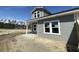 Charming new construction home with gray siding and a cozy front porch at 915 Dusk Dr, Summerville, SC 29486