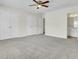 Bright bedroom with ample closet space and easy access to an en-suite bathroom, a relaxing retreat at 9620 Pebble Creek Blvd, Summerville, SC 29485