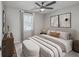 Comfortable bedroom featuring a neutral palette, ceiling fan, and ample natural light at 104 Ashdown Dr, Summerville, SC 29483