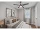 A well-designed bedroom featuring a comfortable bed, decor, and natural light at 104 Ashdown Dr, Summerville, SC 29483