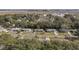 A nice neighborhood street view from above with a marsh in the background at 11 Boardman Rd, Charleston, SC 29407