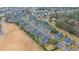 Charming community with blue townhomes, pond, parking, and a nearby field at 1225 Blakeway St # 406, Charleston, SC 29492