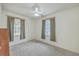 Bedroom with carpet, window and ceiling fan at 1228 Hawthorne Rd, Hanahan, SC 29410