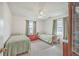 Bedroom with carpet, two twin beds, and natural light at 1228 Hawthorne Rd, Hanahan, SC 29410
