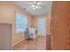Laundry room with white washer and dryer, a utility sink, and vinyl floors at 1228 Hawthorne Rd, Hanahan, SC 29410