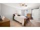 Bedroom featuring a cozy bed, neutral colors, and natural light creating a peaceful and inviting atmosphere at 1401 Cooper River Blvd, Moncks Corner, SC 29461