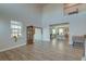 Open living area with high ceilings, hardwood floors, and ample natural light at 146 Stagecoach Ave, Summerville, SC 29486