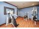 Resident fitness center featuring weight training equipment and a mirror wall at 1755 Central Park Rd # 5107, Charleston, SC 29412