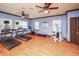 Spacious fitness center with treadmills, stationary bike, and weight lifting equipment at 1755 Central Park Rd # 5107, Charleston, SC 29412