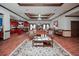The residential lobby boasts a common seating area, kitchenette, and communal tables at 1755 Central Park Rd # 5107, Charleston, SC 29412